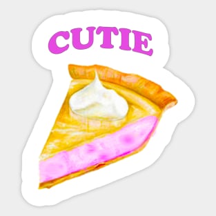 A slice of Cute Sticker